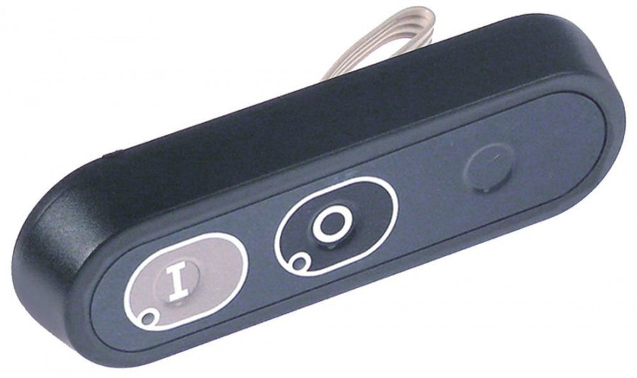 Tastatura cu 2 butoane I-O, 130 x 41 mm - 401694