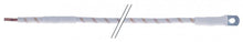 copper wire 4mm² insulation glass fibre connection cable lug ø4mm L 1400mm