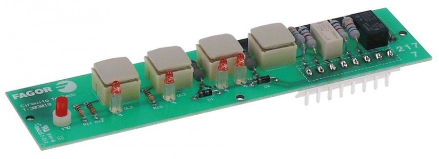 keypad PCB combi-steamer HEI 1021/HGV 1021 buttons 4