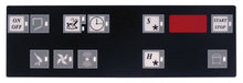 keypad foil blast chiller buttons 11 suitable for ZANUSSI L 237mm W 74mm