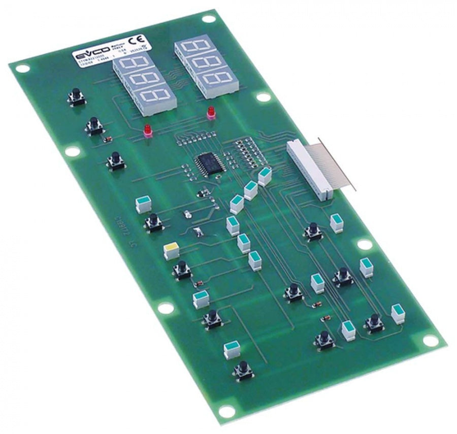 keypad PCB L 252mm W 112mm horizontal