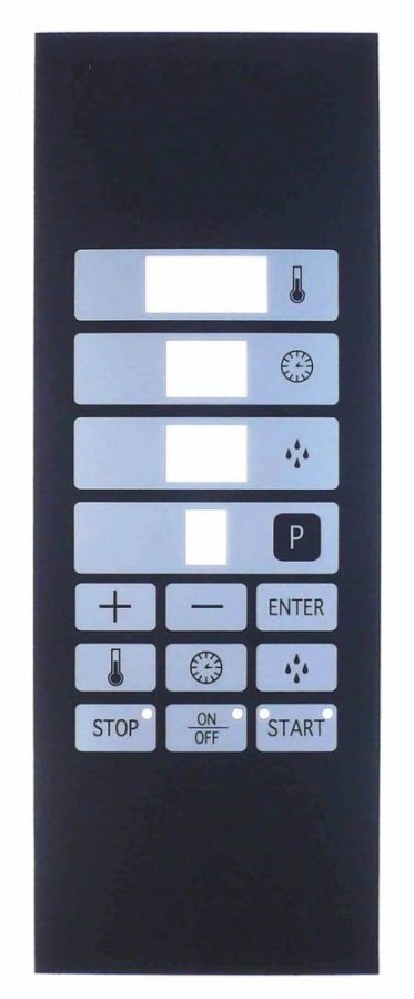 keypad foil L 300mm W 110mm