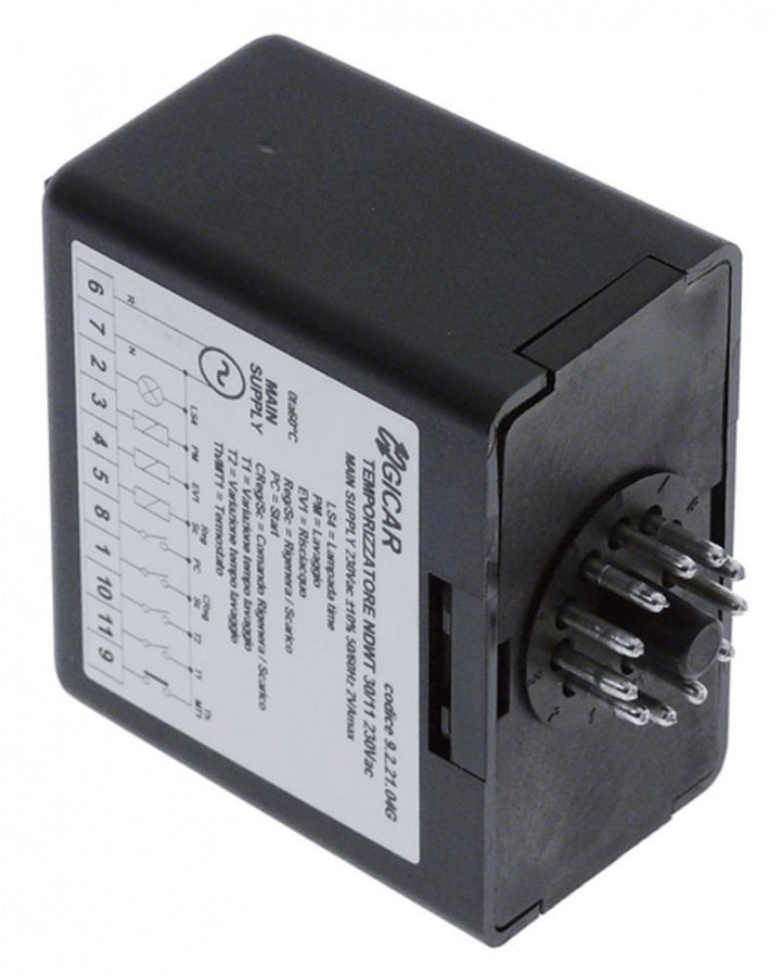 time relay 9.2.21.04G 230V 11-pole model NDWT 30/11