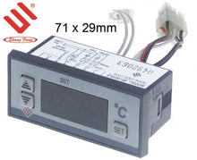 electronic controller SHANGFANG type SF-101S-2 71x29mm 12 V voltage AC NTC relay outputs 1  12VDC