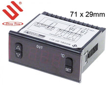 electronic controller type SF-821 28,5x70,5mm 230V AC AC1 (R1) 10A AC1 (R2) 10A