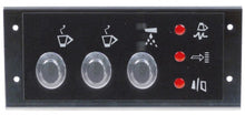 switch panel complete L 158 mm W 70 mm buttons 3 for Astoria / Wega - 402212