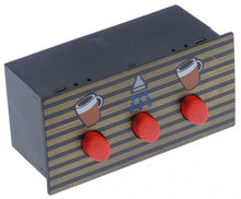 Tastatura cu 3 butoane, 96 x 48mm, ASTORIA - 402218