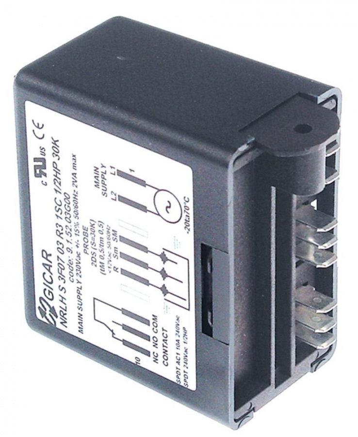 Releu de control nivel GICAR NRLH S 3F07 03 R3 1SC 1/2HP 30K, code: 9.1.52.03G00 - 402243