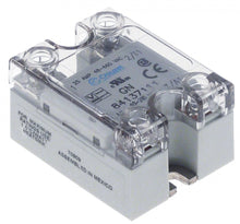 Releu de putere electronic - semiconductor SSR, CROUZET 84137111, 25 A, L 58 x 45 mm - 402294
