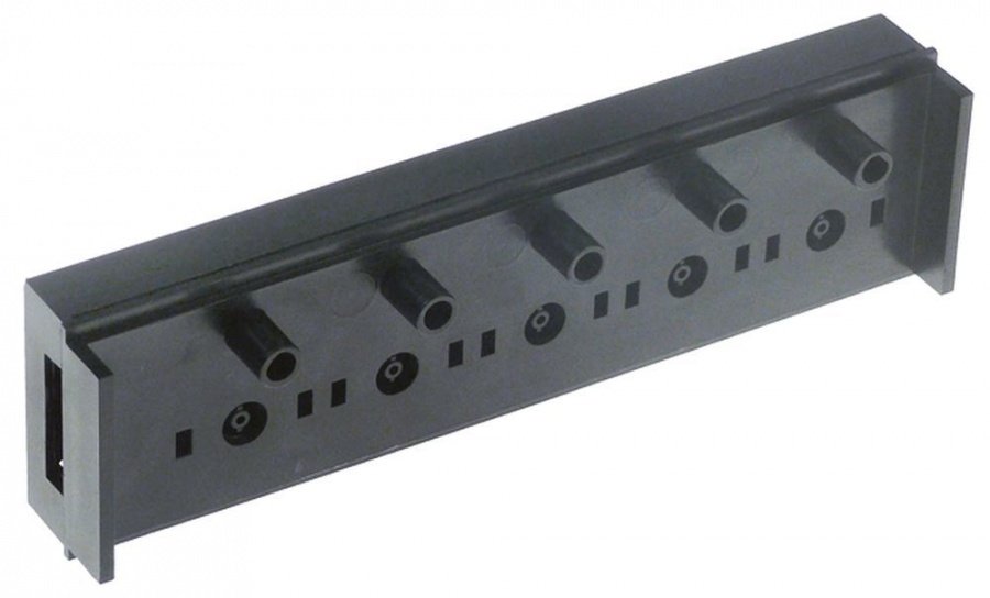 keypad unit buttons 5 lighting blue L 187mm W 50mm with LED