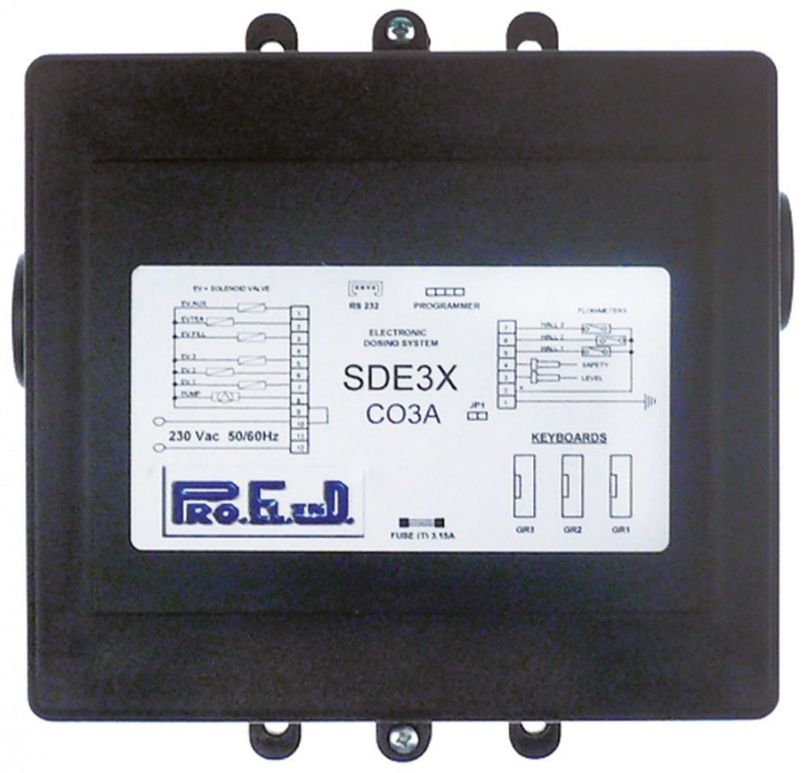 central unit CONTICLUB 2 groups 220 V AC type SDE3X CO3A - 402313