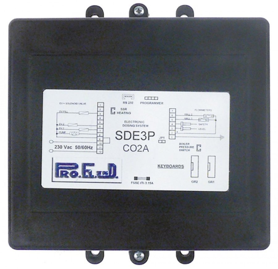 central unit 230V AC type SDE3P CO2A