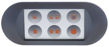 Tastatura cu 6 butoane, 62 x 142 mm - 402379