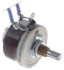 potentiometer 0,5KOhm rotation angle 270° cable length 450mm shaft length 19mm