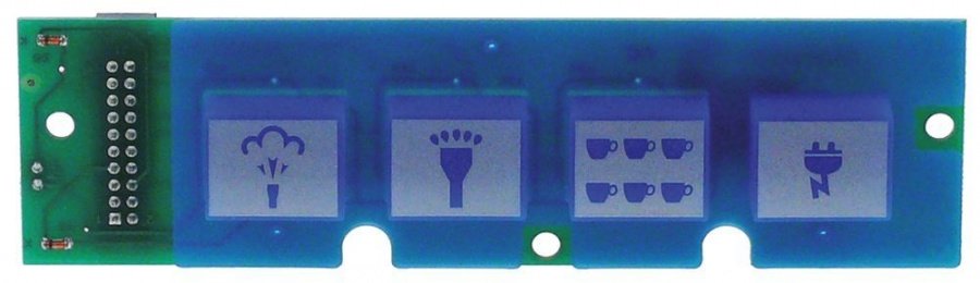 keypad PCB L 136mm W 37mm