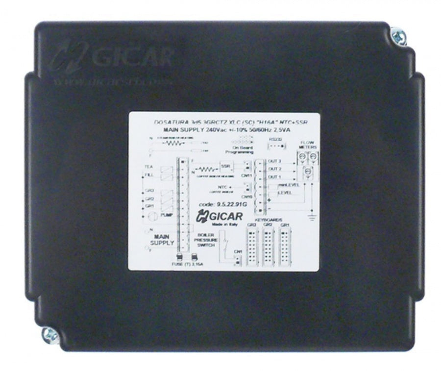Unitate centrala GICAR 3d5 3GRCTZ XLC (SC) "H16A" NTC+SSR, 240V - 402433 	
