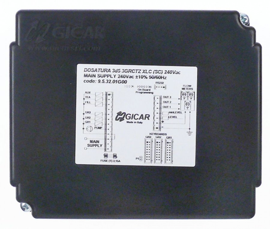 Unitate centrala GICAR 3d5 3GRCT XLC (SC), 230V - 402434