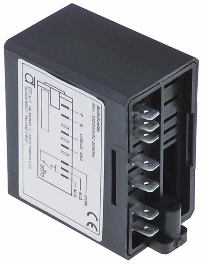 level controller 230V AC 50/60Hz 8A connection F6,3 type