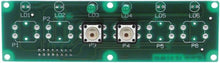keypad PCB for coffee machine L 123mm W 35mm buttons 2