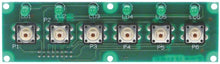 Tastatura PCB cu 6 butoane, L 123 x 35 mm, Gicar 8.5.68.63 - 402486