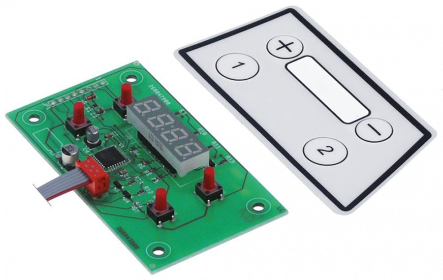 keypad PCB L 83mm W 48mm with display buttons 4