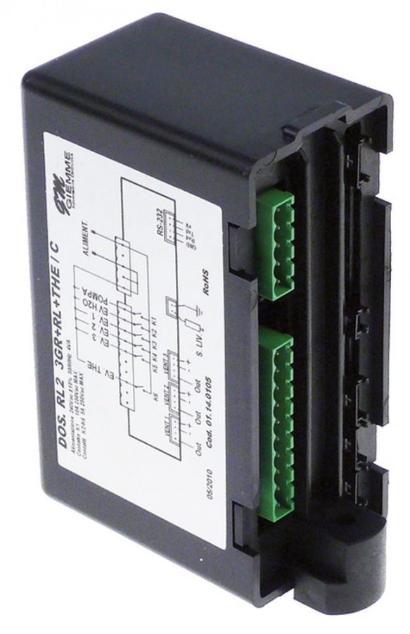 Unitate centrala DOS RL2 3GR+RL+THE/C, 240V, 50/60Hz - 402500