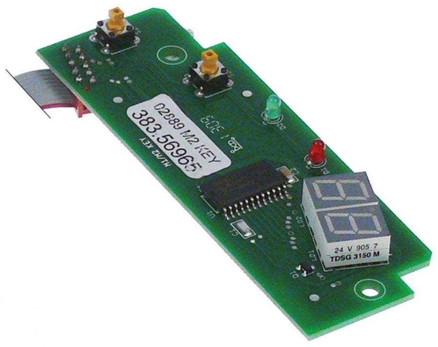 control PCB L 100mm W 35mm suitable for ANIMO with display buttons 2