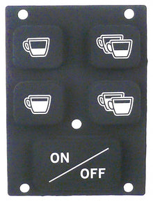 buttons strip buttons 5 L 88mm W 64mm
