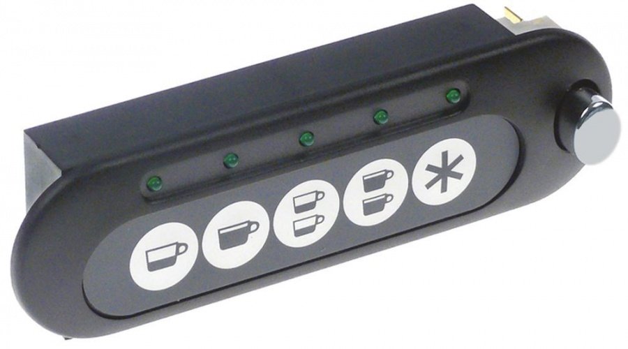Tastatura cu 5 butoane 47 x 155 mm - 402562