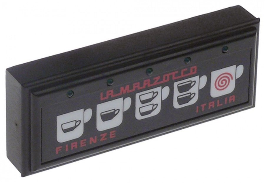 keypad unit buttons 5 suitable for MARZOCCO type 3d5 L 106mm W 44mm