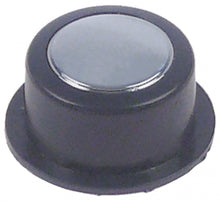 push button dark blue/chrome suitable for FAEMA