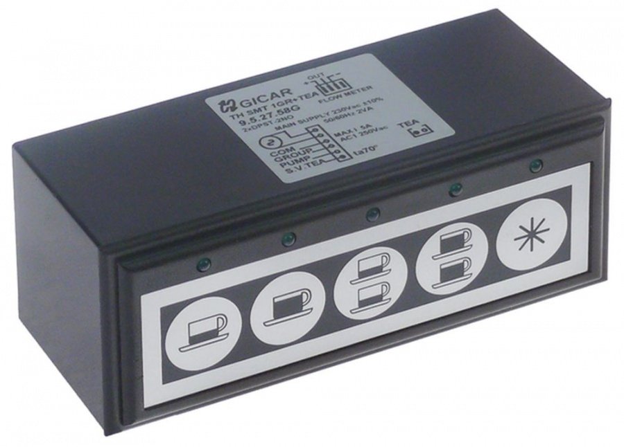 Tastatura cu 5 butoane TH SMT 1GR+TEA, 230V, TH SMT 1GR+TEA - 402624