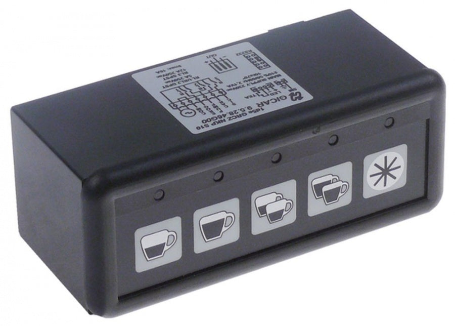Tastatura expresor 1d5e GRCZ NKP S10, 230V, 50x120mm - 402629