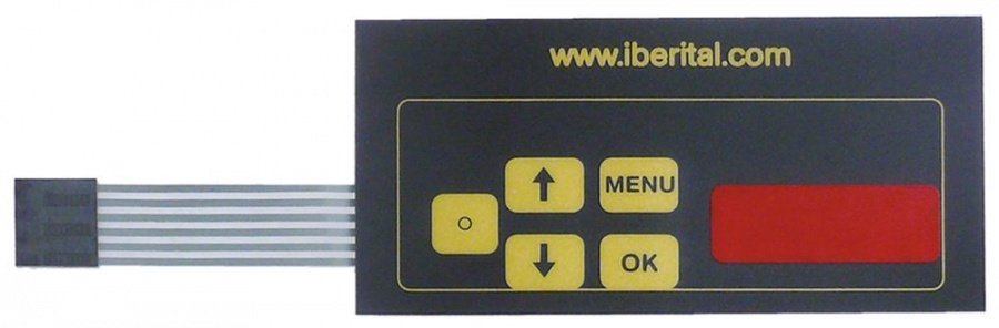 Tastatura membrana 110 x 55 mm, IBERITAL - 402634