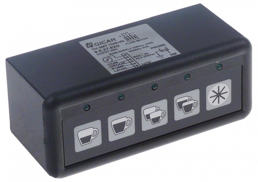 Tastatura 5 butoane 230V, 50x120 mm, TH SMT 1GR+RL - 402636