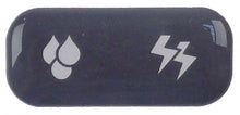 keypad foil black/white buttons 2 suitable for S.V. ITALIA L 44mm W 20mm to glue on