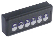 Tastatura cu 6 butoane, L 120 x 50 mm, GICAR 9.9.08.82G - 402666