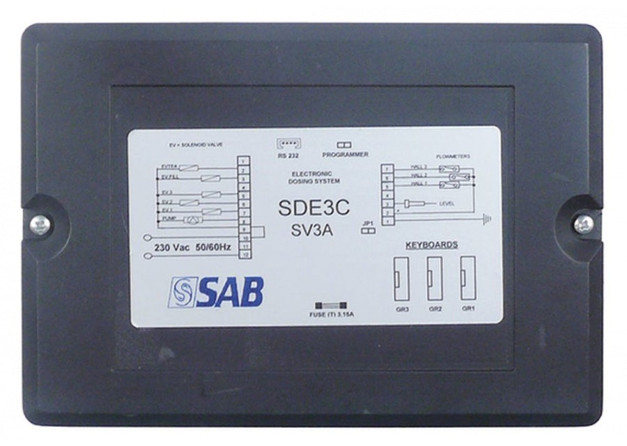 central unit 230V 50/60 3 groups type SDE3S SV30A 50/60Hz