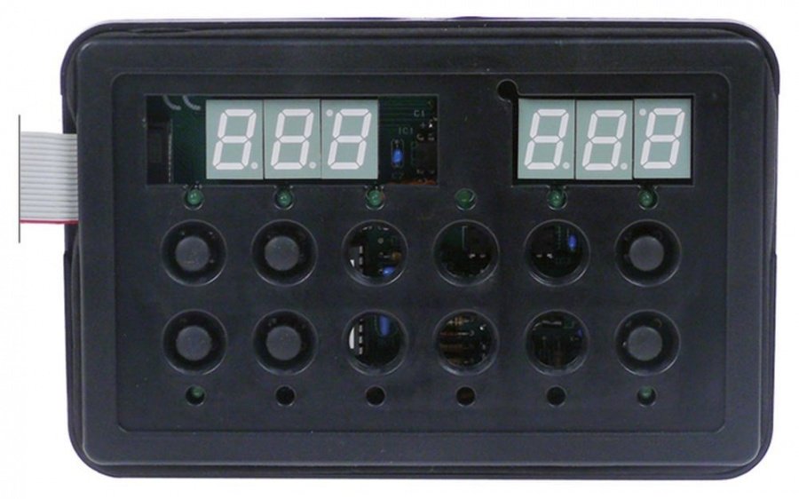 keypad unit dishwasher 17U/70U buttons 6 L 158mm W 103mm