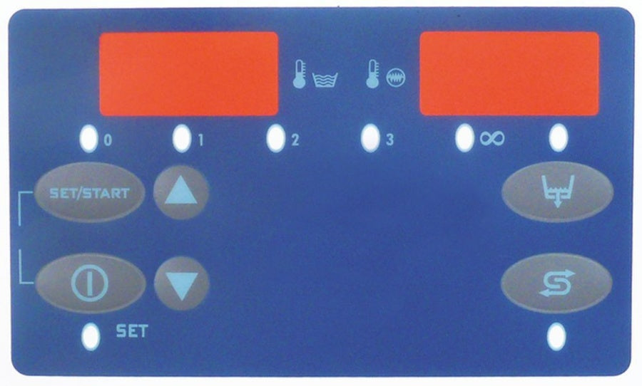 Folie tastatura cu 6 butoane, 134 x 79 mm - 402685