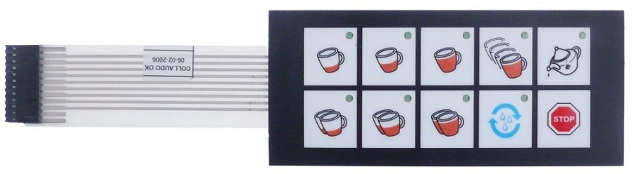 membrane keypad suitable for ASTORIA L 135mm W 60mm