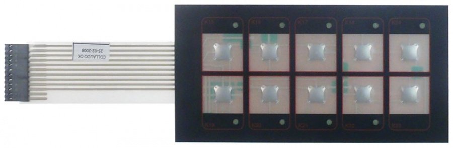 membrane keypad suitable for ASTORIA L 147mm W 73mm