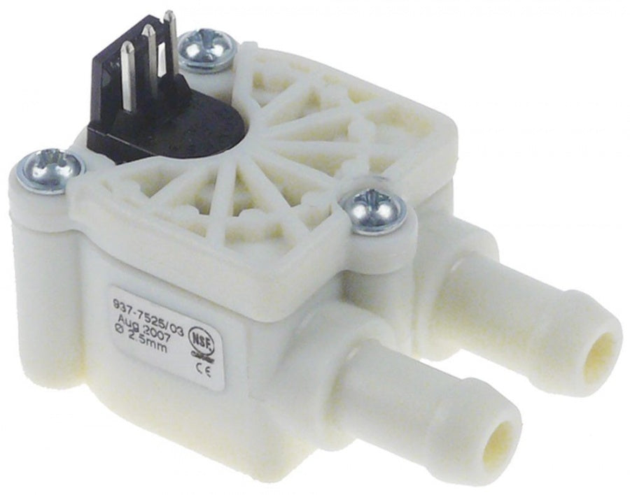 Contor volumetric - debitmetru de plastic, ø furtun 10,5 mm, ø nominal 2,5 mm, debit 5 l/min - 402739