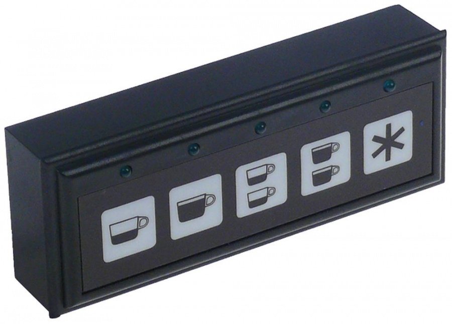keypad unit buttons 5  black/white edition 1998 lighting LED