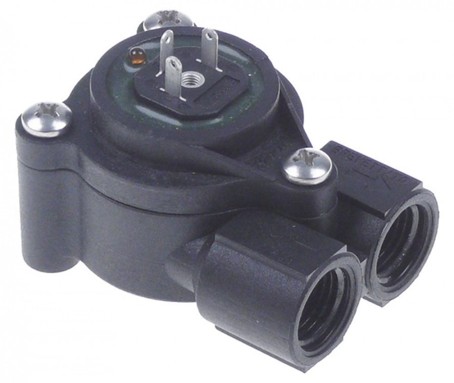flow meter thread 1/4" plastic with LED nominal-ø 2,5 mm plug-in connection approval NSF