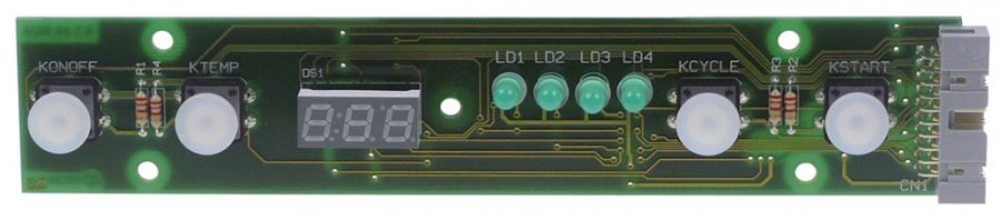 keypad PCB dishwasher C81/90 suitable for HOONVED with display buttons 4
