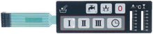 Tastatura-membrana Hobart 324202, Lxl 152 x 52 mm, GX/FX/HX