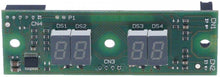 display PCB dishwasher DP45/50, 85 x 28 mm, green, 4 digits - 402929