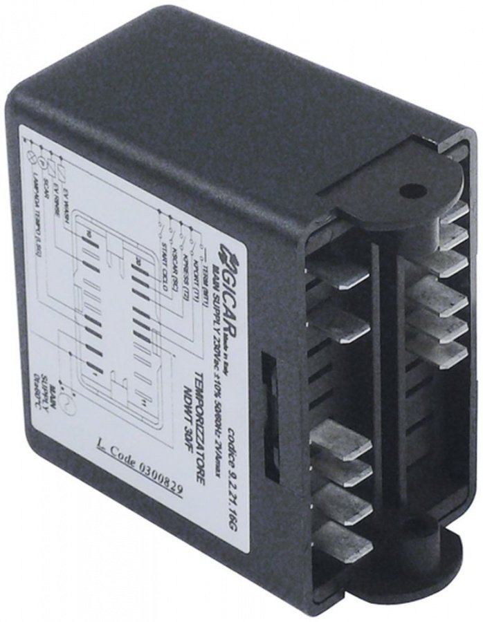 Timer electronic GICAR 9.2.21.16G, 230 V, 50/60 Hz - 402949