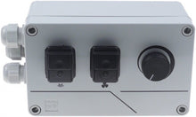Regulator de turatie / viteza motor hota 1800 W, max. 13 A, cu intrerupator lumina, cu borna circuit condensator - 402956